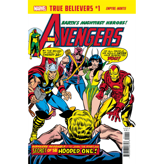 True Believers Empyre Mantis #1 () Marvel Comics Comic Book 2020