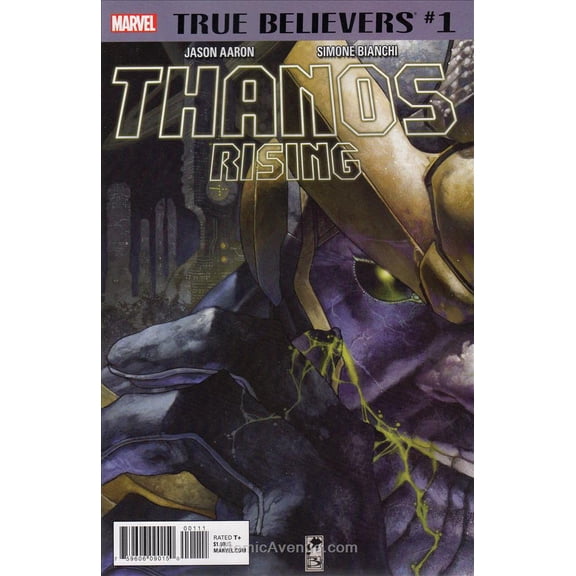 True Believers: Thanos Rising #1 VF ; Marvel Comic Book