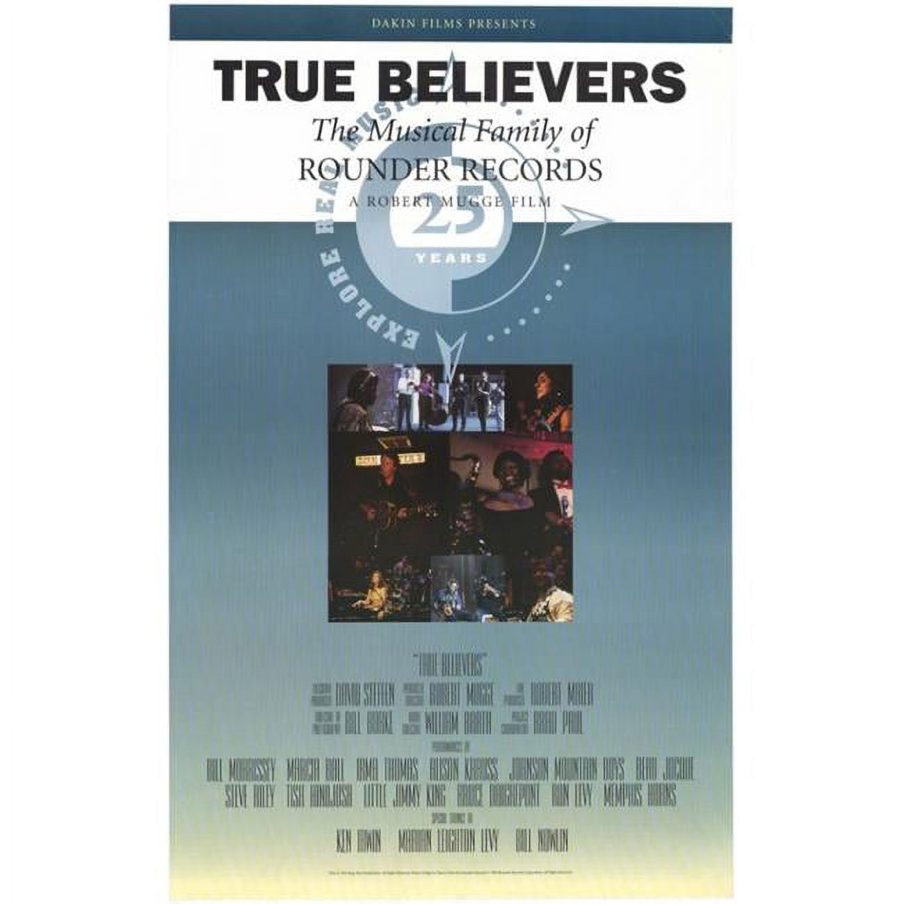 True Believers-The Musical Family of Rounder Records Movie Poster - 27 ...
