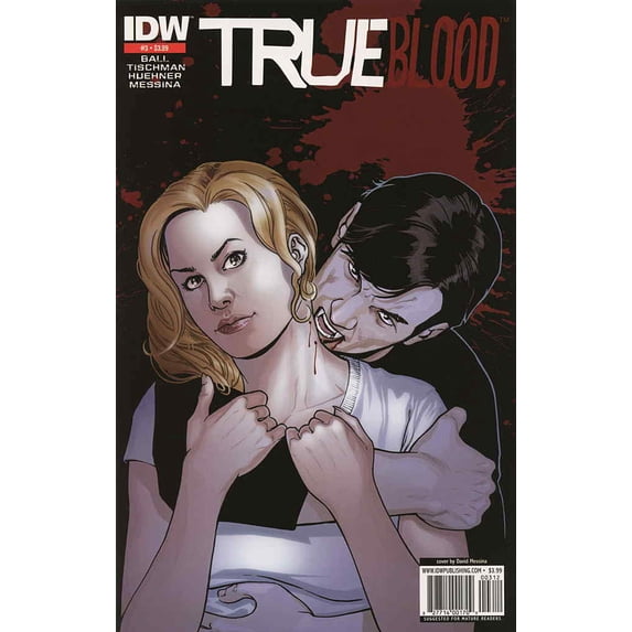 True Blood #3 (2nd) VF ; IDW Comic Book