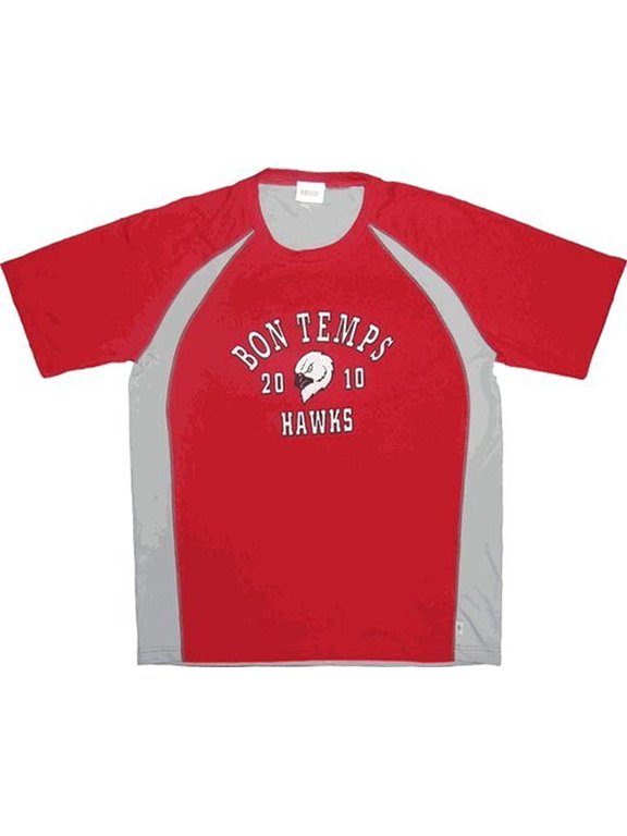 True Blood Bon Temps Hawks Jersey Adult T-Shirt