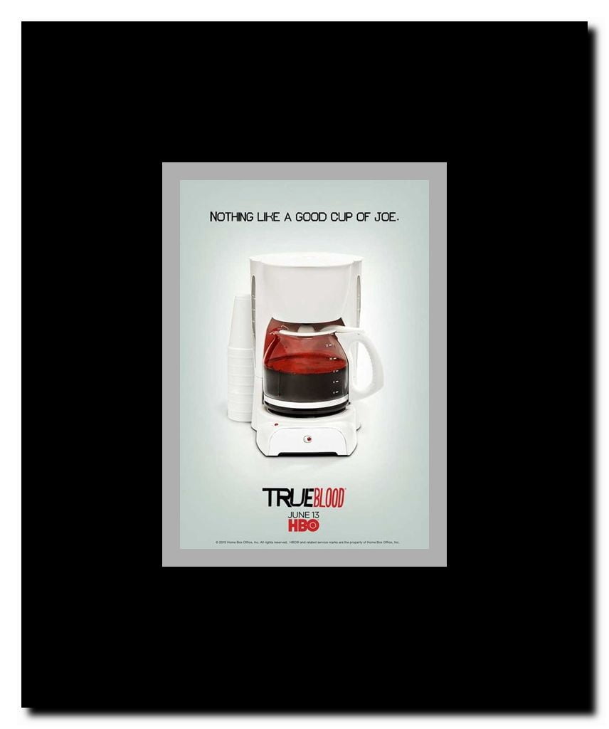True Blood - Cup of Joe - style S Framed Movie Poster