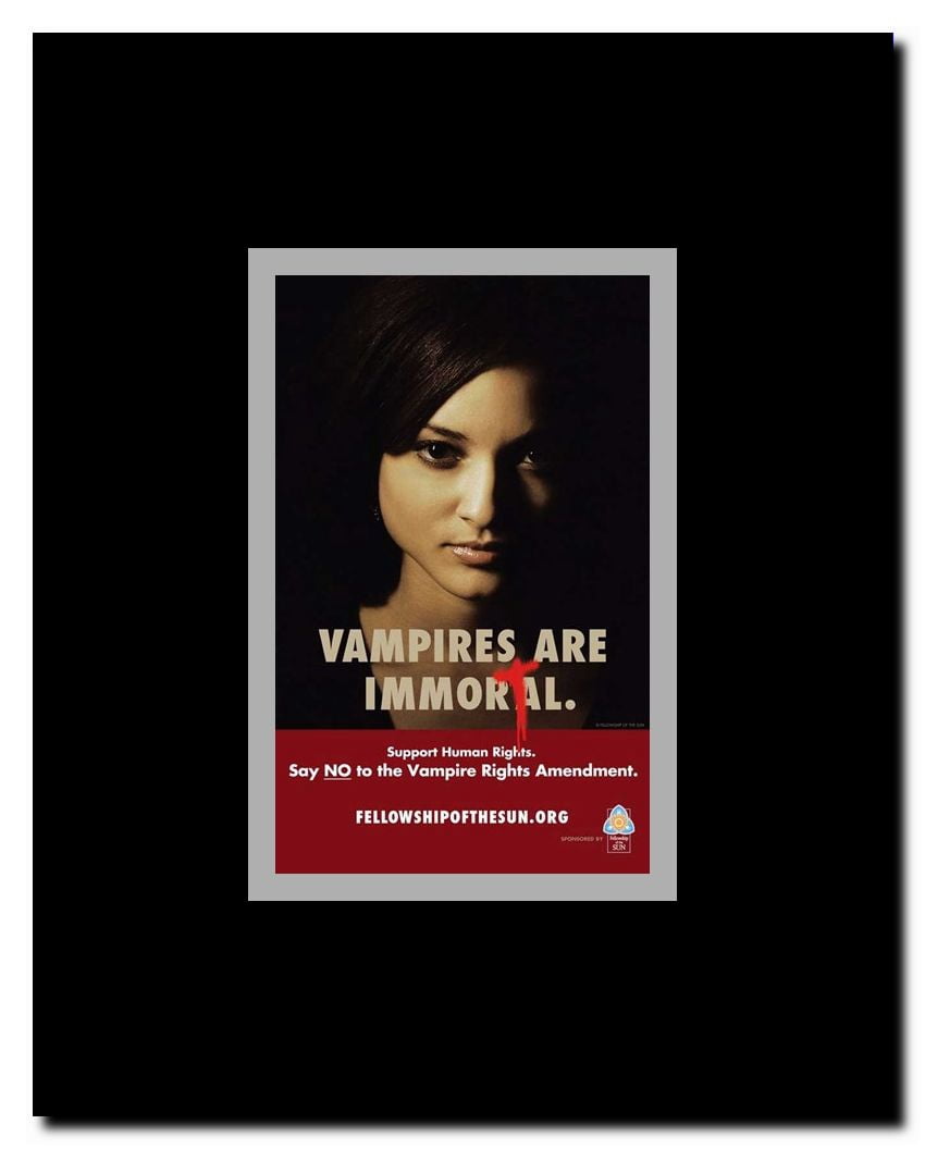 True Blood - Immortal - style G Framed Movie Poster