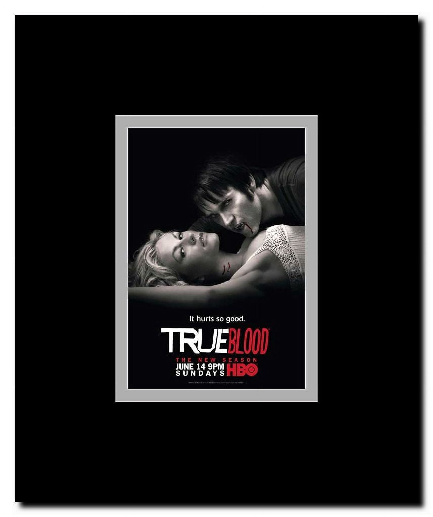 True Blood - Season 2 [Sookie and Bill] Framed Movie Poster