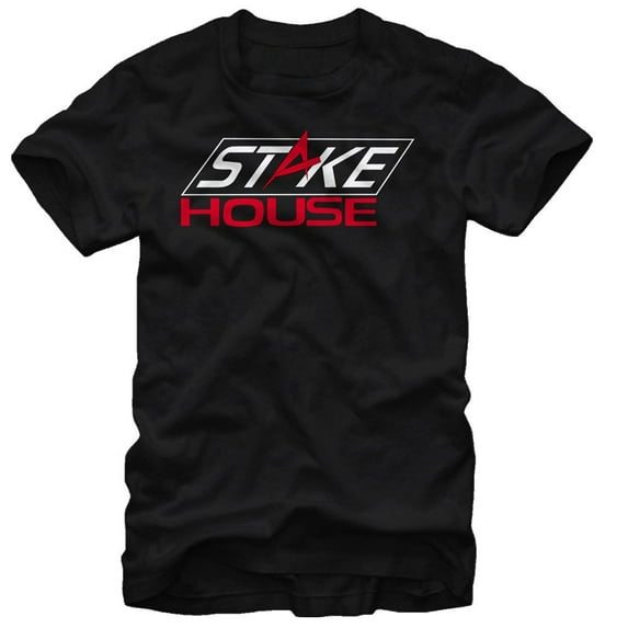 True Blood Stake House Men's T-Shirt, Black, Medium