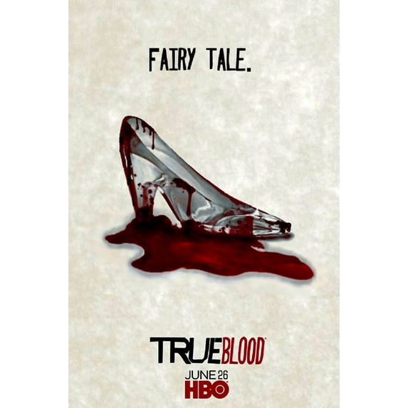 True Blood poster 12x16 Print on Metal Sign 12in x 16in #080282 Square Adults Best Posters