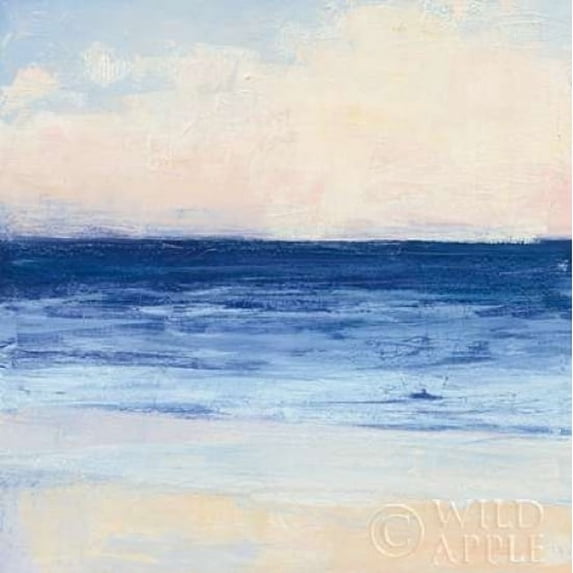 True Blue Ocean I Poster Print by Julia Purinton (24 x 24)