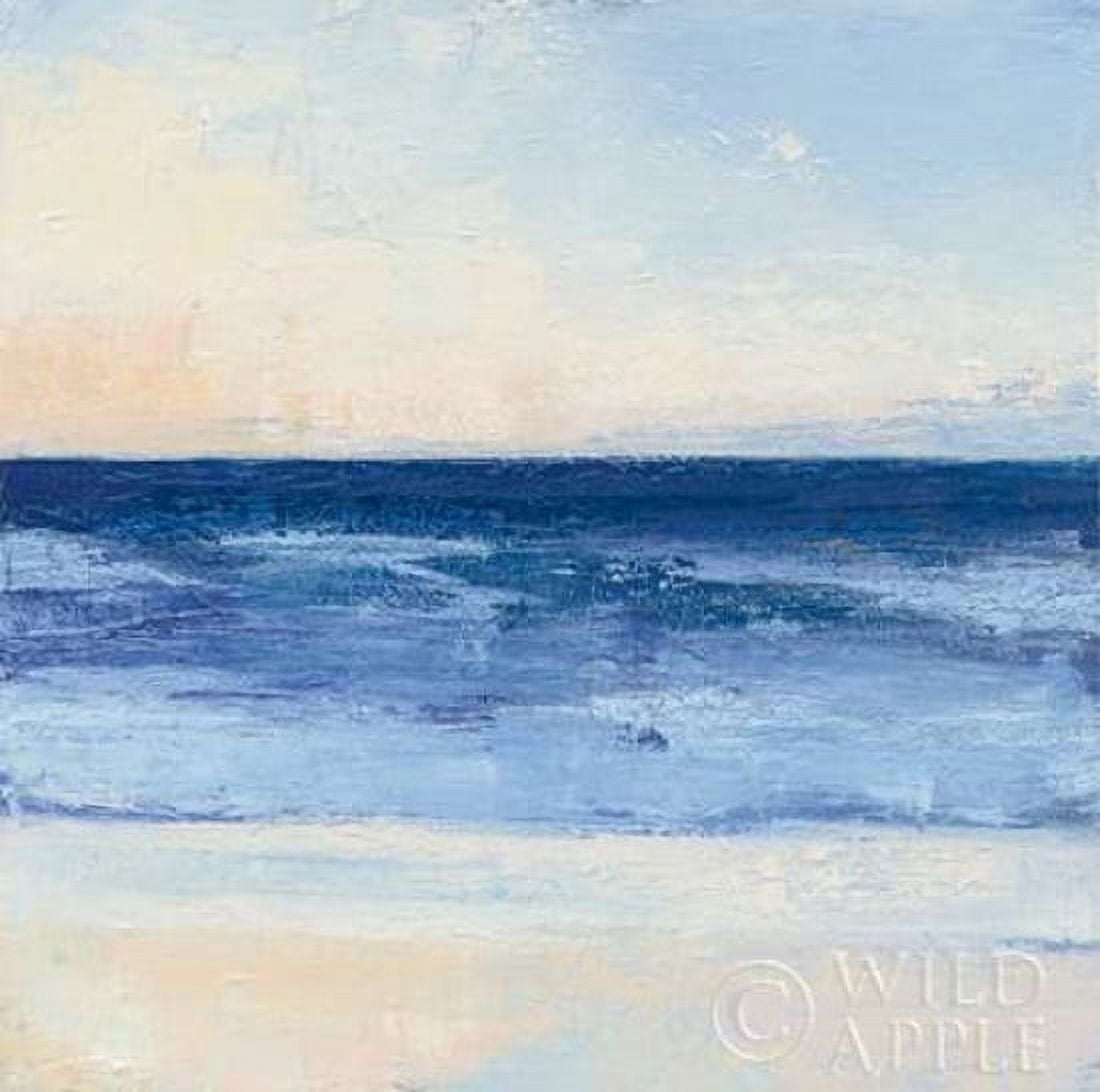 True Blue Ocean II Canvas Art - Julia Purinton (24 x 24)