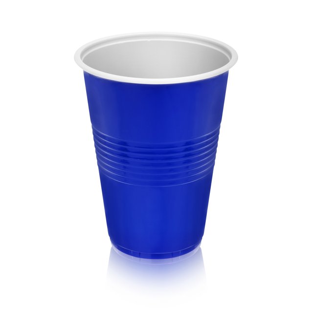 True Blue Party Cups, Disposable Cups, Drink Cups for Cocktails and