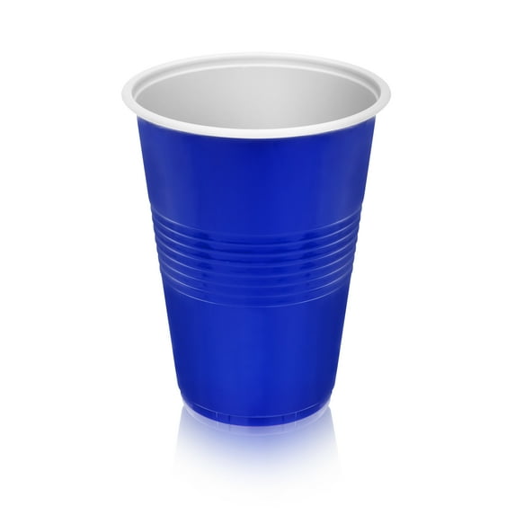 True Blue Party Cups, Disposable Cups, Party Supplies, 16 oz, Set of 24