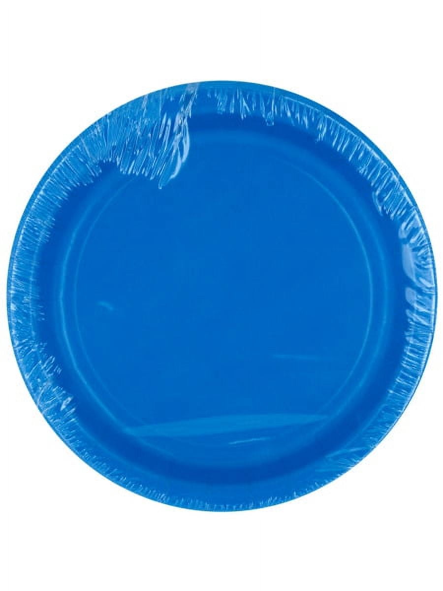 True Blue Party Plates, 24 Count