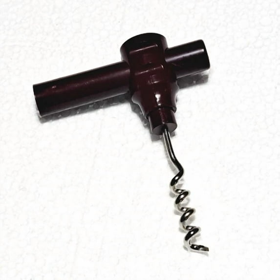 True Brand Set 2 Corkscrews 4" Pocket Style Travel Wine Opener Twister Burgundy