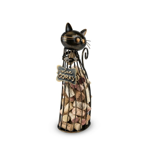 True Cat Wine Cork Holder, Holds 50 Corks, Kitchen Home Décor, Set of 1