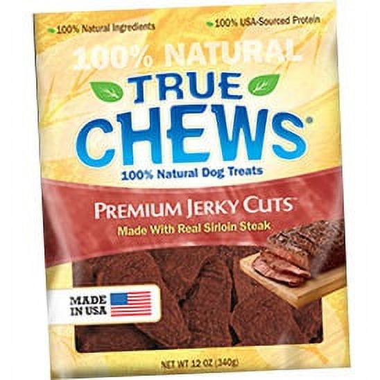 True Chews Premium Jerky Cuts Dog Treats made with Real Sirloin Steak