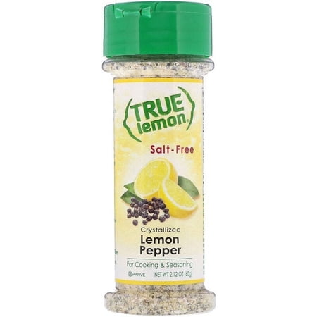 True Citrus, True Lemon, Crystallized Lemon Pepper, 2.12 oz Pack of 3