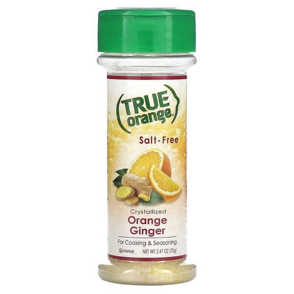 True Citrus, True Orange, Crystallized Orange Ginger, 2.47 oz