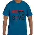 thumbnail image 1 of True City Life Christian Jesus His Love Came to Save Cross Easter T-Shirt, 1 of 1