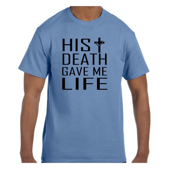 True City Life Christian Religous Tshirt Cross His Death Gave Me Life Jesus