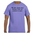thumbnail image 1 of True City Life Funny Humor Tshirt My Fake Plants Died Because I did not pretend to water, 1 of 1