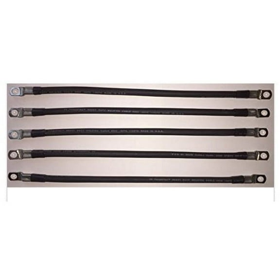 True Club Car DS 95+ Battery Cable Set (4 Gauge)