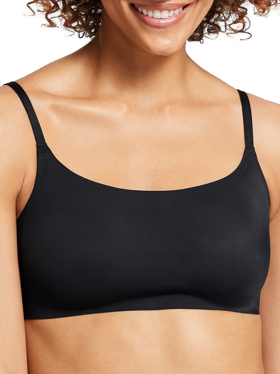 True Everybody Women's Adjustable Strap Scoop Neck Bra