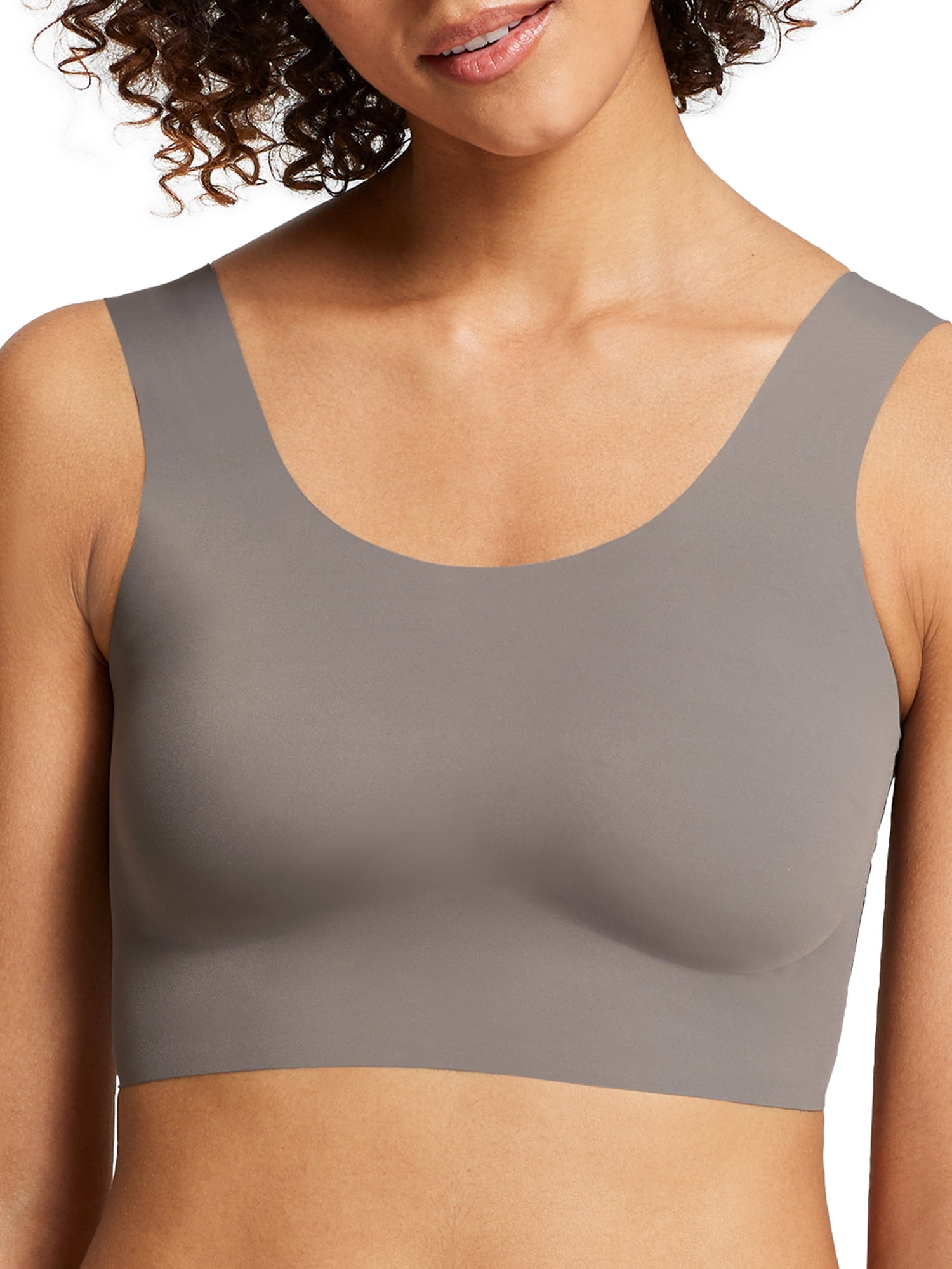Lululemon Women's Scoop Neck Strappy Back Sports Bra Gray Size 6