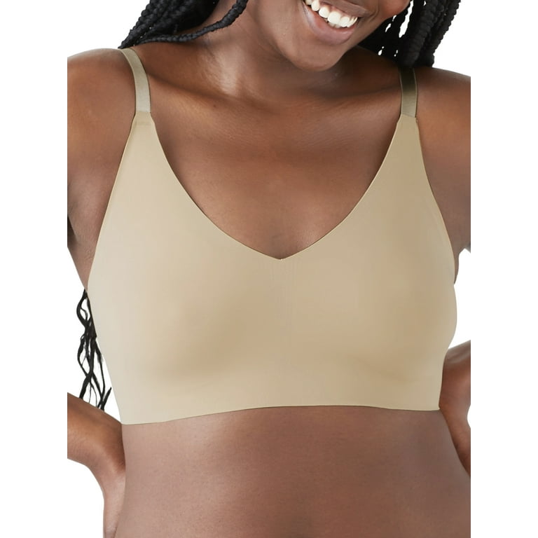 True Body Triangle Convertible Strap Bra, Women's Size L, Beige NEW MSRP  $49 