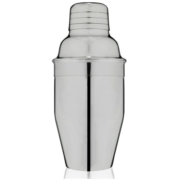 TRUE Fabrication Contour Cocktail Shaker, 8.5 Oz, Metallic, Multi Color