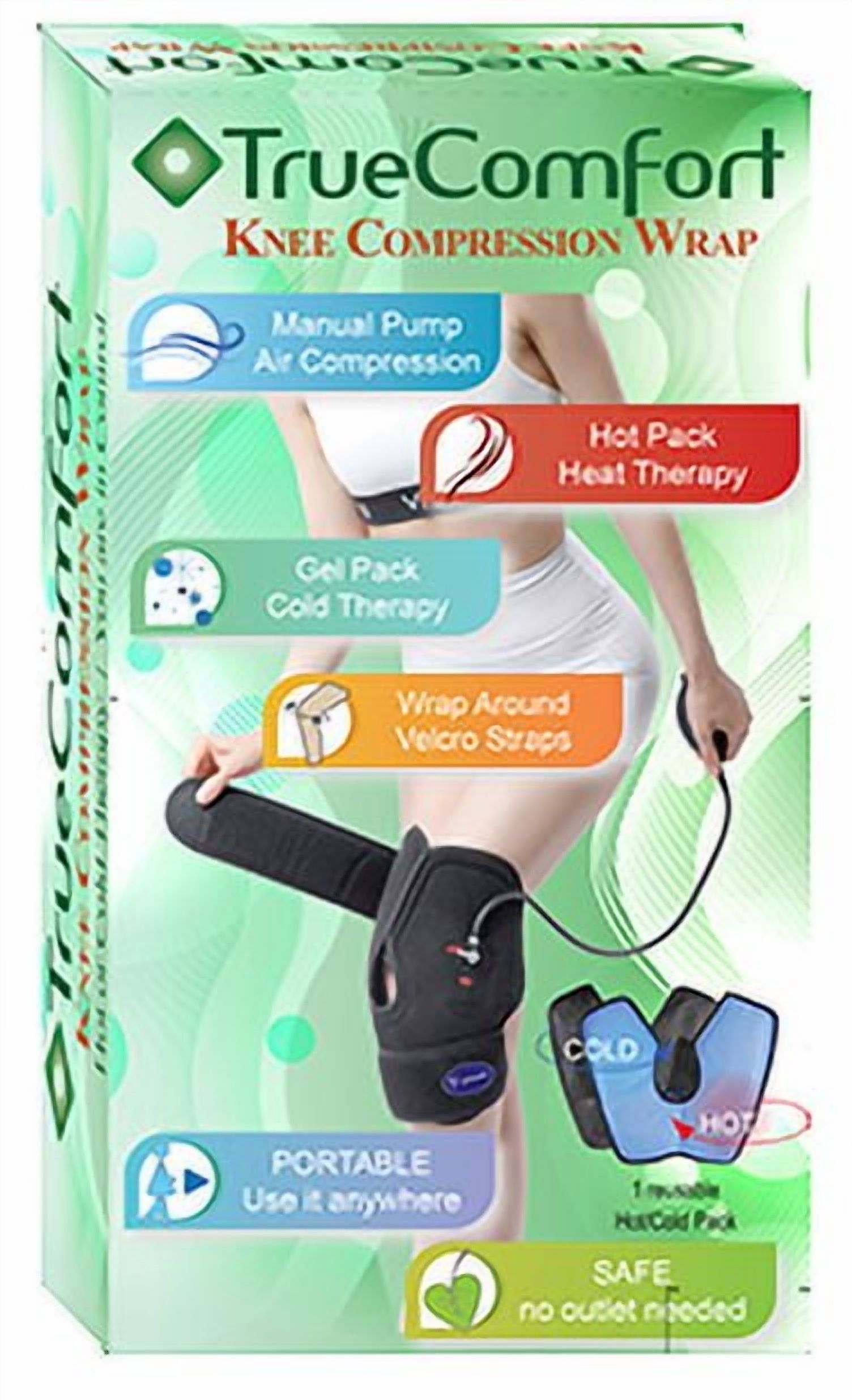 True Comfort Knee Compression Wrap