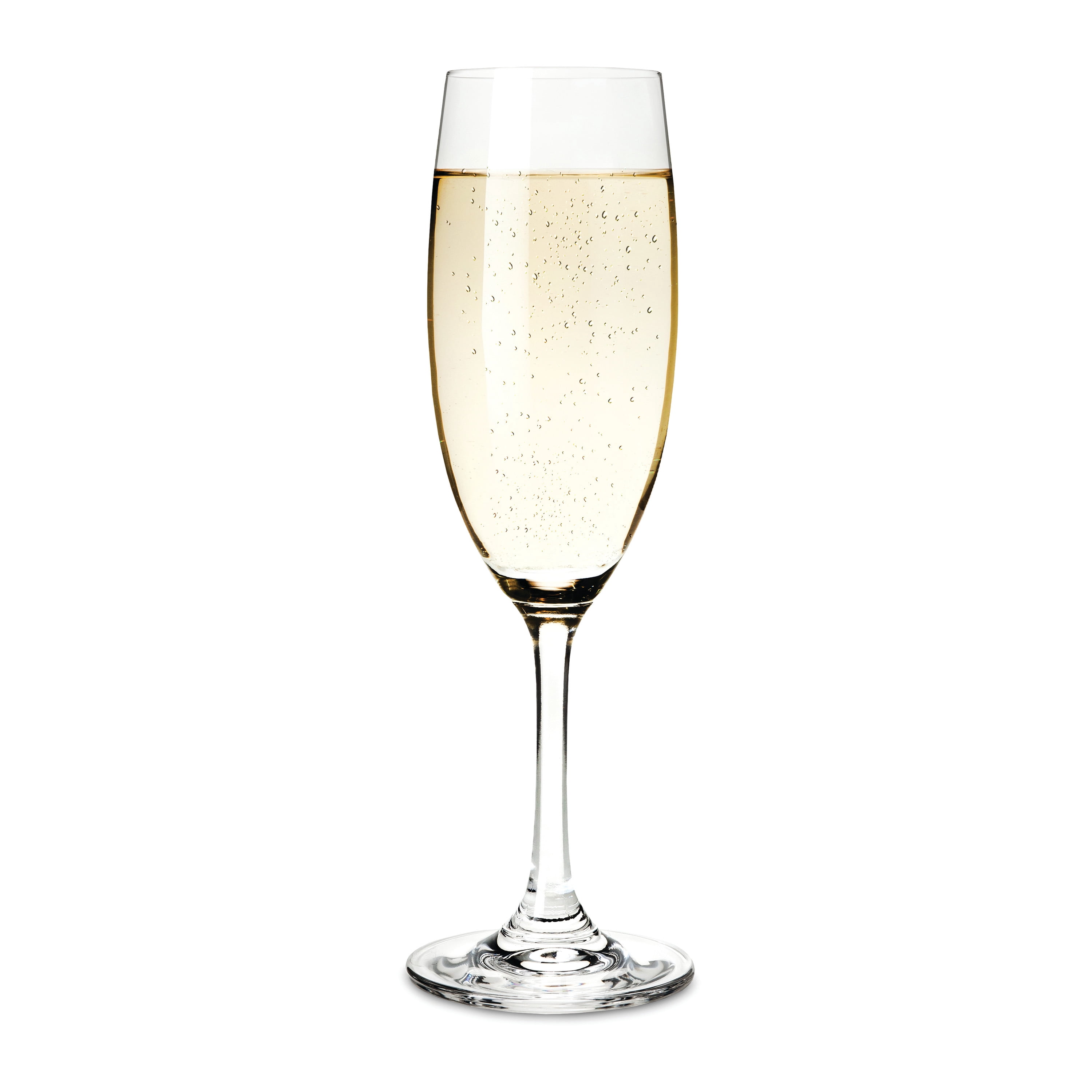 True Cuvee Champagne Flutes, Champagne Glasses for Home Bar, 7 oz, Set of 4