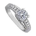 thumbnail image 1 of True Diamond Engagement Ring in 14K White Gold, 1 of 1