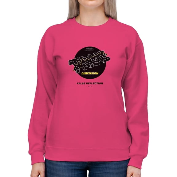 True Dimension Sweatshirt Women -Image by Shutterstock, Female Small