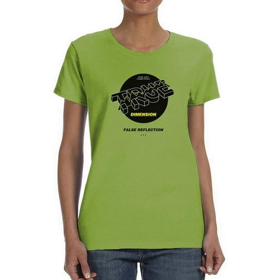 True Dimension T-Shirt Women -Image by Shutterstock, Female Large