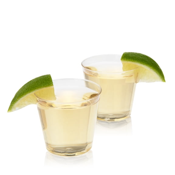 True Disposable Shot Glasses, Plastic Cups, Party Supplies, 1 oz, Set of 50