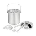 thumbnail image 1 of True Insulated Stainless Steel Ice Bucket with Tongs for Outdoor BBQ Party, 1 of 9