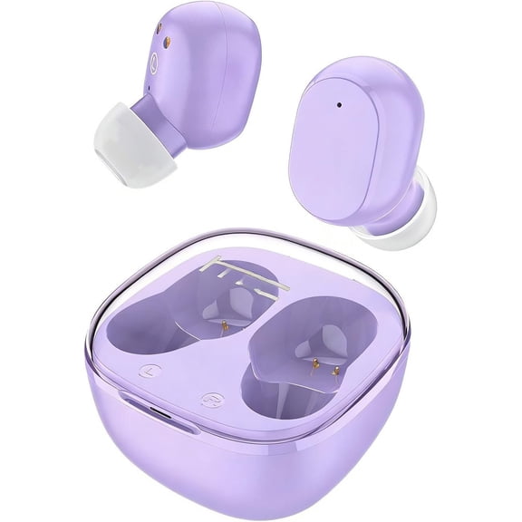True Earbuds 6 5.3 in Ear Stereo Headphones Control with -in Microphone, Noise Cancelling Earbuds 22H Playtime with Case for Android and iOS-