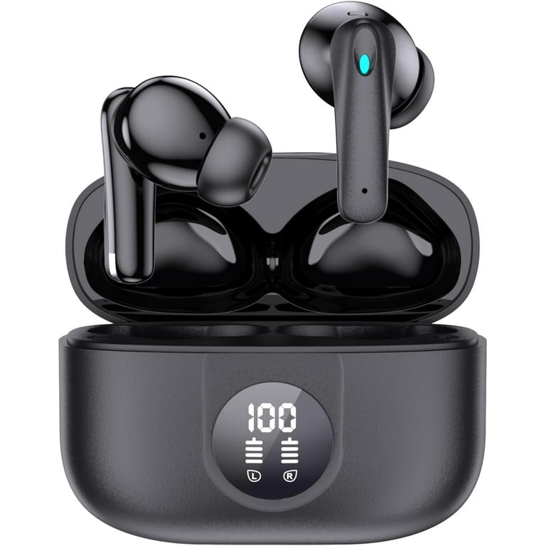 True Earbuds Active Noise Cancellation Bluetooth 5.3 TWS with 4 ENC Charging Case with y Walmart