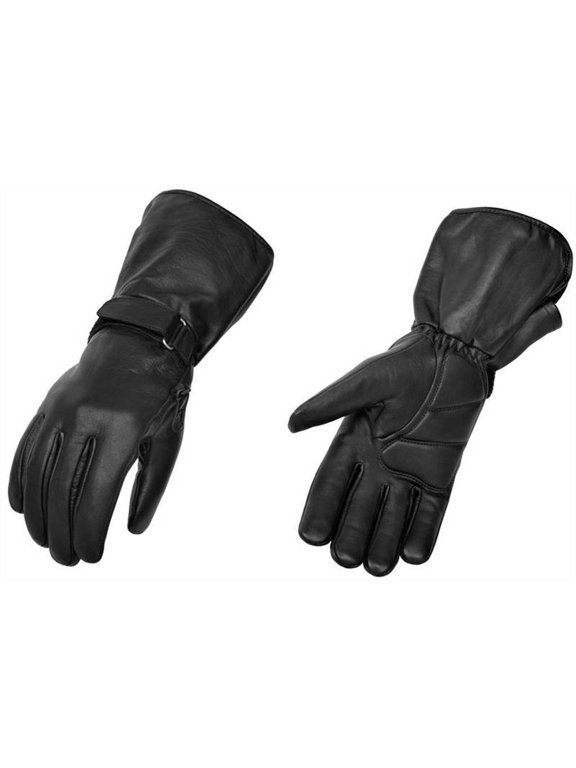 Men's Premium All-Weather Gauntlet Glove (Black, Small)