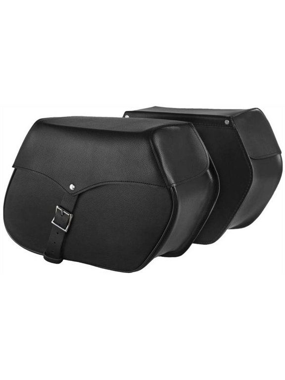 Motorcycle Leather Mountable Bag with Quick Release Clips