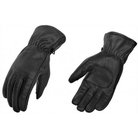 True Element Women's Short Gauntlet Glove with Elasticized Wrist (Black, XX-Large)