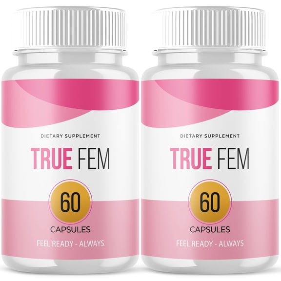 True Fem Pills Advanced Formula General Women's Health Support Hormonal Balance 120 Capsules