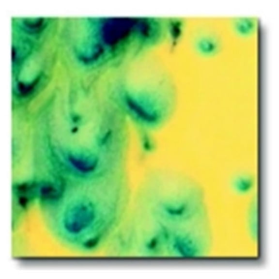 True Flow  Non-Toxic Crystal Magic Glaze  1 Pint  Buttercup Blue