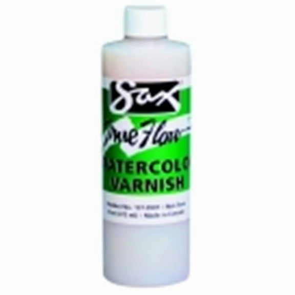 True Flow Non-Toxic Waterproof Watercolor Varnish & 1 Pint Bottle