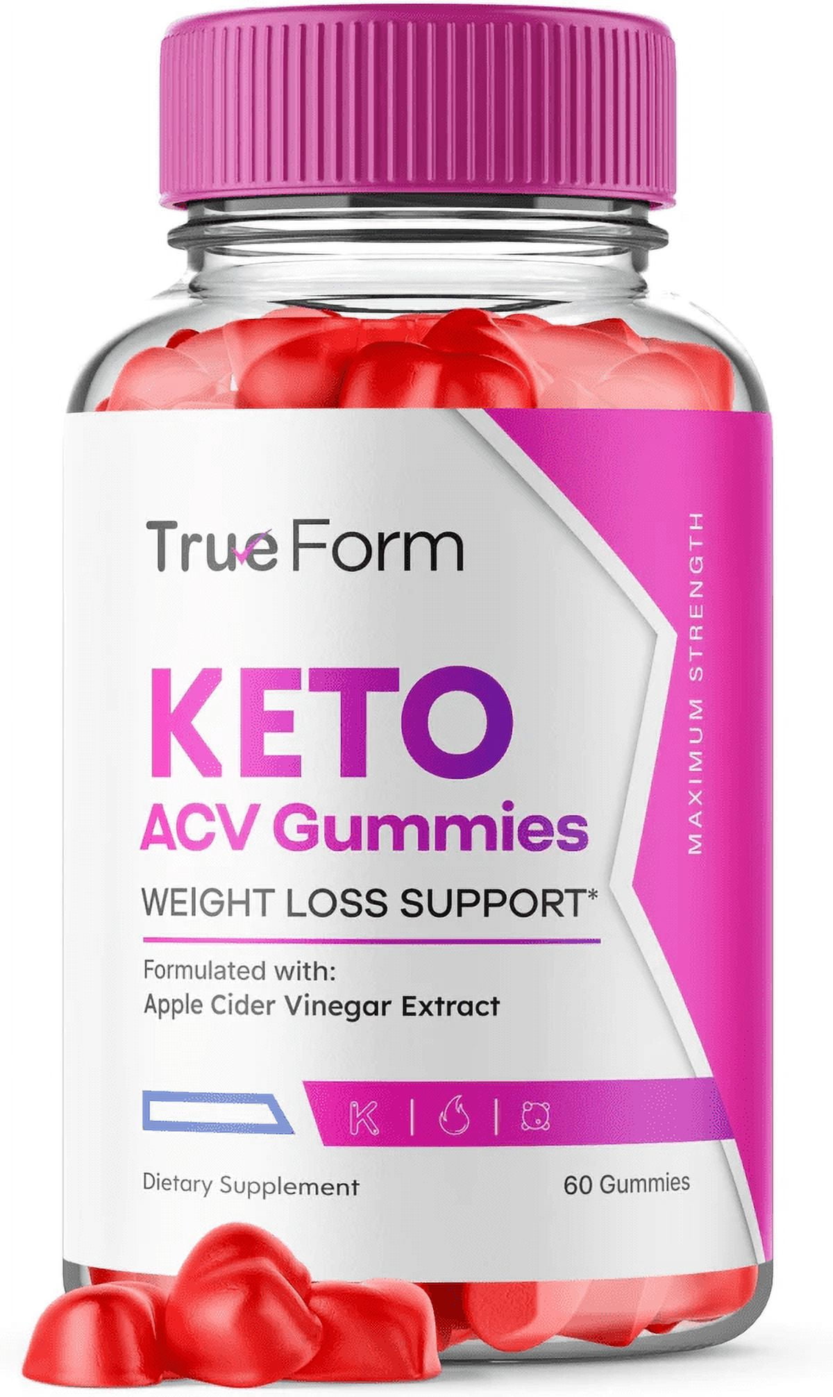 True Form Keto ACV Gummies Advanced Weight Loss, Fat Burner