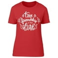 thumbnail image 1 of True Friendship Like Love T-Shirt Women -Image by Shutterstock, Female 3X-Large, 1 of 2