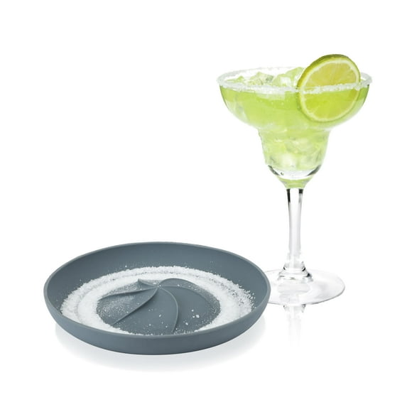 True Frill Cocktail Rimmer - Salt Glass Rimmer, Gray