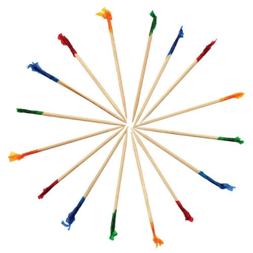 True Frilled Appetizer Picks, Toothpicks for Garnishes, Cheeses, Set of 50