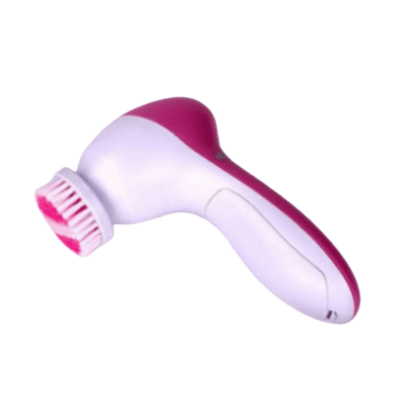 True Glow 5 in 1 Battery Operated Facial Cleansing Brush