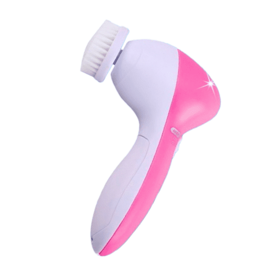 True Glow Sonic Facial Brush Kit, Waterproof  with 5 Brush Heads