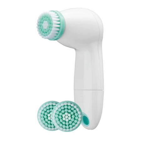 True Glow by Conair Battery Operated Facial Cleansing Brush FCB6 (Pack of 2)